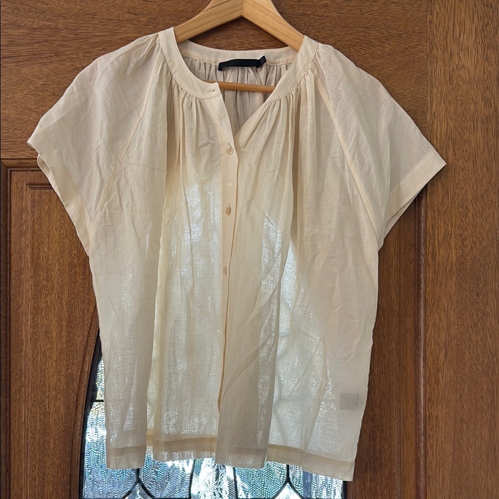 Jenni Kayne Willow Blouse Cream - Picture 4 of 6